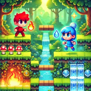 Game Red boy and Blue Girl Forest Adventure